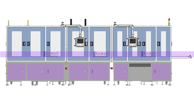 血糖儀PCB板自動組裝焊接電池片生產(chǎn)線