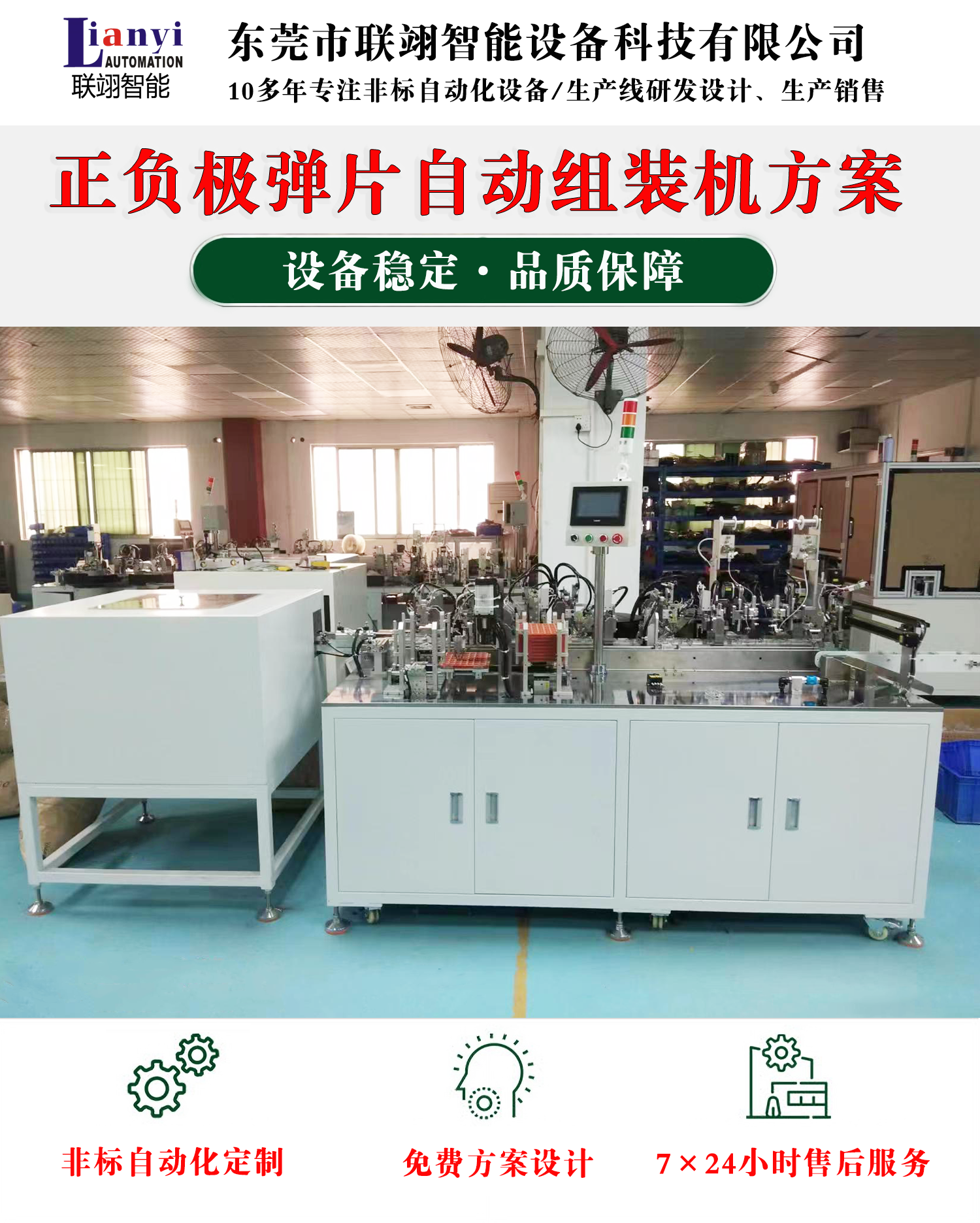 全自動組裝和包裝生產線的組成部分以及工作原理